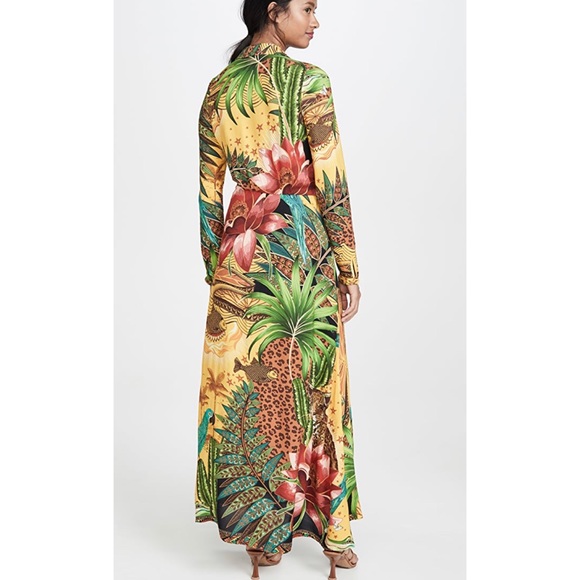 NWT FARM Rio Tropical Dreams Maxi dress - Picture 7 of 14